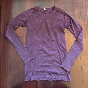 Lululemon Swiftly Tech Long Sleeve Crew - Purple